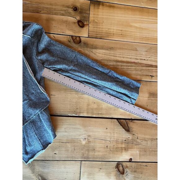 NWT! Jessica Simpson women's open front cardigan sweater. Size Large. Grey - Picture 7 of 8